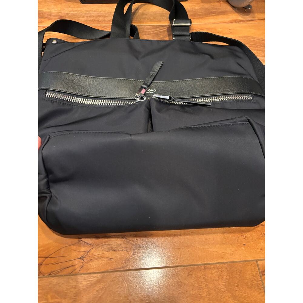 Knomo London Mayfair Gilbert black  convertible tote bag handbag and backpack - Picture 10 of 12